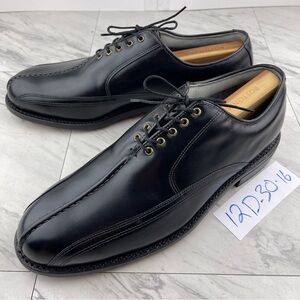 •Footjoy golf Classics Dry split toe Oxford Shoes Men's 12 D Black Leather